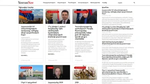 YerevanNow.com: News Website Design, Development & Ongoing Maintenance